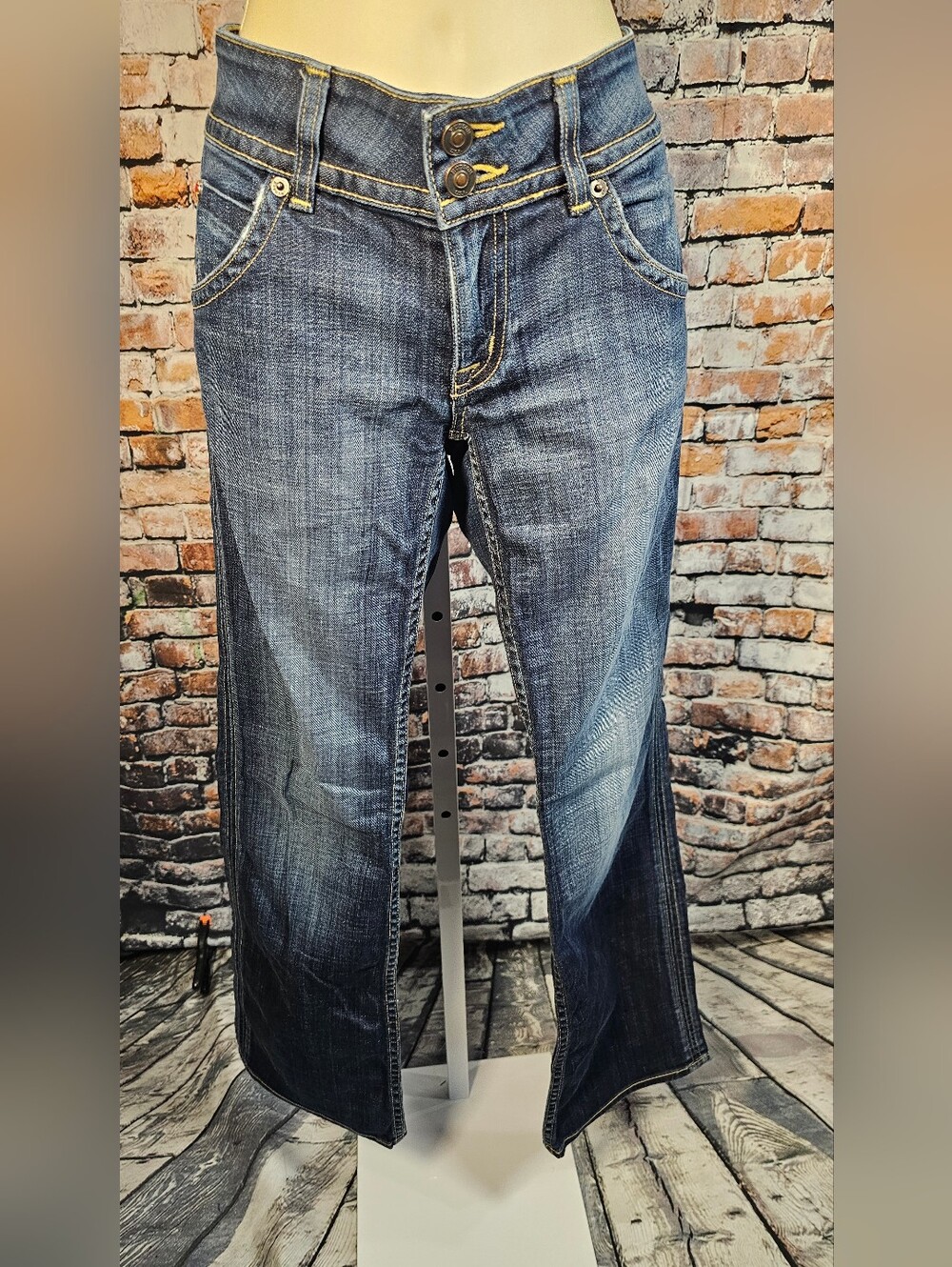 Hudson Los Angeles Women's Jeans Size 27 Dark Wash Stretch Premium Denim